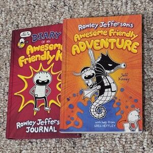 2 Rowley Jefferson Books - Graphic Novels by Jeff Kinney